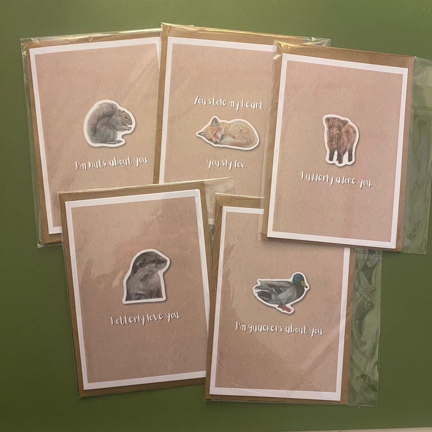 I Otterly Love You Otter | Valentines Card