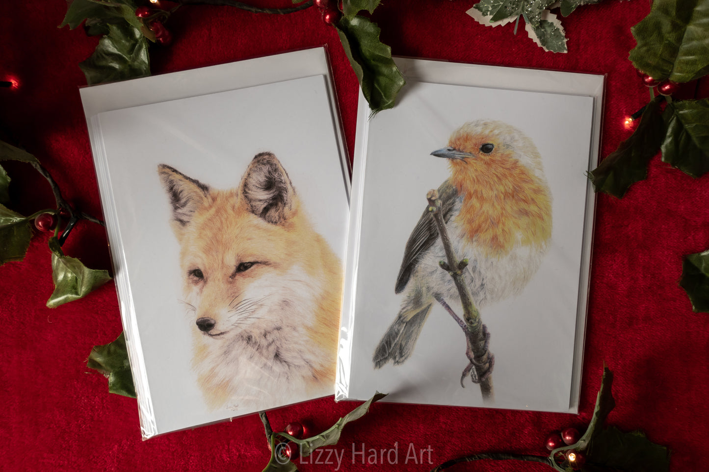 CLEARANCE | Pack of 5 Large Fox Greetings Cards